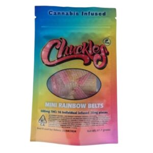 Chuckles - 600mg Rainbow Belts